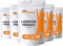 BulkSupples.com L- Carnitine Fumarate milteliai - karnitino papildas, karnitino milteliai, L- Carnitine 500mg - Gluten Free, 500mg per Tarnybą, Gluten Free, 5kg (11 lbs) (pakuotė po 5)