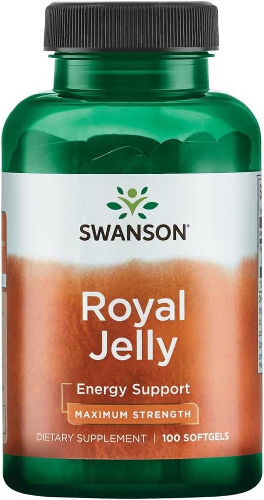 Swanson Royal Jelly Equivalent to 1000 Milligrams 100 Sgels
