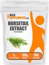 BulkSupplemen.com Horsetail ekstraktas Milteliai - Horsetail Herb - Silica papildai, Gluten Free, 1g per Serving, 100g (3,5 oz) (Pakuotė 1)