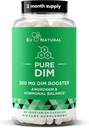 DIM Addition Pure 200 Mg moterims ir vyrams - Estrogenų ir hormonų pusiausvyros energijos, nuovargio, įtampos, menopauzės, karšto blyksnio - Patobulintas biologinis prieinamumas BioPerine - 60 Vegan Minkštos kapsulės