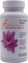 CROCIN RICH - 7,5 mg Crocin (Key Saffron Active) + Lutein & Zeaksantino Akių papildas - 124; Vizija, Makaronų & Tinklainės palaikymas - 124; Mėlyna šviesa ir akių slėgio apsauga - 124; Kliniškai studijuotas krocin - 60 tablečių