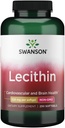 Swanson Lecithin Non-GMO 520 Milligrams 250 Sgels