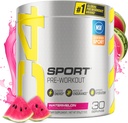 Cellucor C4 Sportas prieš treniruotes Milteliai Watermelon - Pre Workout Energy with Creatine + 135mg Kofeinas ir Beta- Alanine Performance Blend - NSF Sertifikuotas Sportas 30 Paslaugos