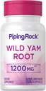 Piping Rock Wild Yam Brown Capsules 1200mg