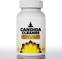 Candida Cleanse- Gut & Colon palaikymas, pažangioji probiotinė ir žolinė formulė, natūrali žolinė formulė (60 kapsulių)