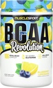 Musclesport BCAA Revolution Amino Acid Powder Supplement for Men & Women - Intra Workout Training Complex - Recovery Supplement (Blueberry Lemonade, 30 Servings)
