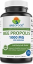 Brieofood Bee Propolis 1000mg vienam serviniam - 120 kapsulių