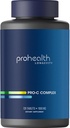ProHealth Pro- C Complex ™ (1000 mg, 120 tablečių) (Vitaminas C su bioflavonoidais, Acerola, Rose HIPS ir Rutin)
