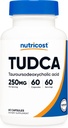 Nutricost Tudca 250mg, 60 Capsules (Tauroursodeoxycholic Acid) - Premium Quality