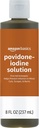 Pagrindai Pirmoji pagalba Antiseptikas, 10% Povidonas jodo tirpalas Pirmoji pagalba Antiseptikas, Neskonio, 8 Skysčių tepalai, 1- pakuotė (Ankstesnė Solimo)