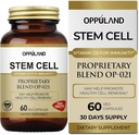 Stem Cell Activator Supplement - Boost Cell Regeneration with Stem Cell Complex - Proprietary Blend of OP-021 with Vitamin D3, Blueberry, Red Grape & Green Tea Extract - 60 Capsules