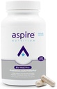 Aspire Nutrition Bio- Heal Pro + 6- in-1 Probiotinės kapsulės Priedas - Kasdien Probiotinė Formulė moterims, vyrams ir vaikams - 30 Dienos tiekimas