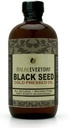 8 Oz Black Seed Oil, 100% Pure Black Cumin Seed Oil Cold pressed in USA (Black Seed Imported from India and Egypt) Laivai maisto kokybės plastiko gintaro butelis - NE GMO - Vegan