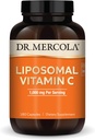 Dr. Mercola Liposomal Vitaminas C, 1 000 mg vienam serviso, 90 Paslaugos (180 kapsulės), Dieta priedas, Palaiko imuninę sveikatą, Ne GMO, NSF Sertifikuotas