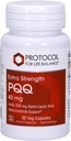 PROTOKOLAS DĖL LIFE BALANCE Papildomas stiprumas PQQ 40mg - su Alpha- Lipoic Acid - Širdies sveikatos priedas vyrams ir moterims - Non-GMO & Kosher - 50 Veg Caps