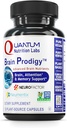 Quantum Nutrition Labs Brain Prodigy - Smegenų papildai atminčiai ir dėmesiui, Focus Addition, Vitaminas koncentracijai ir atminties palaikymui suaugusiems, vyrams ir moterims - 120 vegetarinių kapsulių