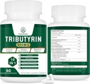Tributyrin Supplement - Butyrate Precursor for Gut Barrier Support, Leaky Gut Support, Digestion 60 Count