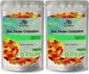BIO VITALICA Sea Gummies - su Bladderwrack & Burdock šaknis - Wildcrafted gelis + milteliai - Vegan, Keto, Non-GMO, Gluten- Fruity Mineral- Rich Gummies - 50 Count (2 rinkinys)