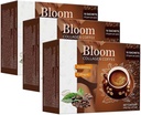 Bloom Coffee Collagen iš Japonijos, Rekomenduojamas Nutritionist, Pure Organic Coffee Collagen moterims ir vyrams (3Boxes)