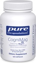 Pure Encapsulations CogniMag 120 's - Magnezium- L- Threonate Addition - Smegenų sveikatos ir atminties palaikymas * - Apima Magtein & polifenolio mišinys - 120 kapsulės