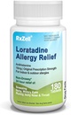 Alergija Religija, Loraxe10 mg, 180 tablečių - 24 valandų anti-Drowsy Antihistamino alergija Medicina