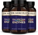 Dr. Mercola Visas spektras Fermentai - 22 Skirtingi fermentai - Palaiko Digestive & Imuninė Sveikata - Padeda Digest Carbohydres, Riebalai ir baltymai - Ne GMO, Gluten- Free & Soy- 90 kapsulės (3 rinkinys)