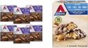 Atkins Pecan Caramel Clusters 60 Count, Caramel Šokoladas Nut Roll Snack Baras 16 Count