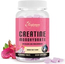 Kreatinas moterims, 124; su hidrolizuotas Collagen, BCAA ® 124; 3G kreatino Chews moterų Boothy Gain, Lean Muscles, Recovern & Energy, Vegan, Cukrus Free Creatine, miltelių Alternatyvus, 30 Servings