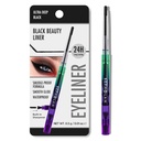 BEPHOLAN Black Eyeliner Pieštukai, Vandeniui nelaidus gelis Eyeliner Pieštukas Juoda vandens linija Aye Liner Pen moterims Vandeniui nelaidus gelis įrodymas Ilgai (BLACK)