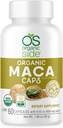 Organinė pusė ® 124; Maca Capsules ® 124; USDA Sertifikuota ekologiška, Non- GMO, Vegan ® 124; 60 kapsulės už energiją ® 124; Hormonų balansas, ir Vitabilumas ® 124; Natūralus priedas