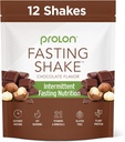 Prolon Intermittent Fasting Fasting Frink Mix ® 124; Liepsnos purtyti Intermittee Fasting ® 124; Vitaminai, Fiber, Augalų baltymų, Superfood ® 124; Keto, Vegan, Gluten Free, Pieny Free Effect 124; Šokoladas, 12 Paketai
