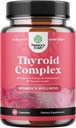 Advanced Thyroid Support for Women with Ashwagandha - Adaptogenic Thyroid Additive with L Tyrozine Rhodiola and Astragalus root - Non- GMO Balancing Herbal Thyroid Energy Women 's Health Addition