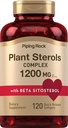 Pipecing Rock Plant Sterols Annex ® 124; 1200 mg ® 124; 120 Softgels ® 124; su Beta Sitosterol ® 124; Phytosterol Complex ® 124; Non- GMO, Gluten Free