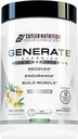 Cutler Nutrition Generate EAA ir BCAA milteliai: Best Branched Chain Amino Amino Acids Additional Additional, 5g BCAA, 2g EAAs for Lean Music Massage