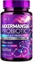 Akkermansia Muciniphila Probiotic Addition - 2 milijardai AFU Live padermė Probiotika vyrams ir moterims - Palaiko žarnyno Digestive & Gut Health - Pavėluotas Išleidimo, Natūralus GLP-1 Parama - 60 Capsules