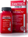 Zantrex Red Fat Burner & Active Energy Booster Supplement | Supports Body Sculpting, Increased Focus & Workout Performance | 56 Capsules