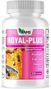 Amerika Medic & Science Royal- Plus (30 softgels) Σ 124; Royal Želė Prenatal Vitaminai moterims ® 124; Geležies papildai su žuvų aliejaus Omega-3 riebalų rūgštys ir folio rūgštis ® 124; Vital Nutritents for Question
