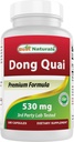 Geriausi Naturals Dong Quai 530 mg 180 kapsulių