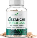 Cistanche Tubulosa su Fadogia Agrestis - Promotes Vitality - Natūralūs papildai vyrams ir moterims su Biooperine pagal Powered X Augalai, 90 Paslaugos