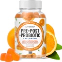 Prebiotic Probiotic & Postbiotic Gummies moterims vyrams ir vaikams - High Postance 5 Billion KSV - Sugare Free & Gluten Free