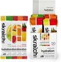 Skratch Labs Hydration Packets - Hydration Drink Mix, Variety Pack (20 Single Serving Packets) - Electrolyte Powder Developed for Athletes and Sports Performance, Gluten Free, Vegan, Kosher