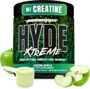 PROCOFS. Hyde Xtreme prieš treniruotes Milteliai su kreatinu, Beta Alanine & Kofeinas - Ekstremalus energija, Siurbliai, Focus & Performance - Fitness & Gym papildai vyrams ir moterims (žalia Apple, 30 Paslaugos)