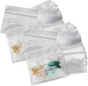 Pieninės kuprinės - (pakuotė 400) 3 "x 2.75" - BPA- Nemokamas, Poli maišelis Disposible Zipper Pills Baggies, Kasdien AM PM Travel Medicina Organizatorius Sandėliavimo krepšiai, Geriausia Švari daugkartinio su Įrašymo ant etikečių