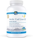 Nordic Naturals Pro - Arctic Cod Liver Oil CLO, Supports Heart and Brain Health - Lemon-Flavored 180 Soft Gels