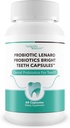 Probiotikai Bright Teeth Capsules - Mūsų geriausias odontologas Probiotikai White Theth Support - Dantų probiotikai Bright Whitening Teeth Mousse Alternative Capsules - Probiotikai Teeth Probiotic Mouth