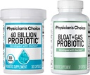 Gydytojo CHOICE Bloat & Gas Probiotic 30ct + 60 Billion Probiotic 30ct - Digital Wellness Bundle