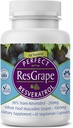 Tobula papildai - Perfect ResGrace Resveratrol - 60 Veggie Capsules - Trans-Resveratrol & Organic Muscadine Vynuogės