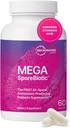 Microbiome Labs MegaSporeBiotic Probiotics for Women & Men - Spore Based Probiotics for Digestive Health - Shelf Stable & Travel-Friendly (60 Capsules)