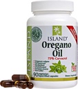 Oregano Oil Capsules, Organic Ingredients - Super- Stiprumas, Auga Ispanijoje, 90- ct Liquid- Užpildytas - Organic Oil of Oregano Capsules with Inhanced Delivery