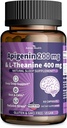 400 mg L- Theanine su 200mg Apigenin papildymu Sleep- Natural Relaxation & Stress Relief - Gluten Free, Non- GMO, Zero Filers - Pagaminta JAV